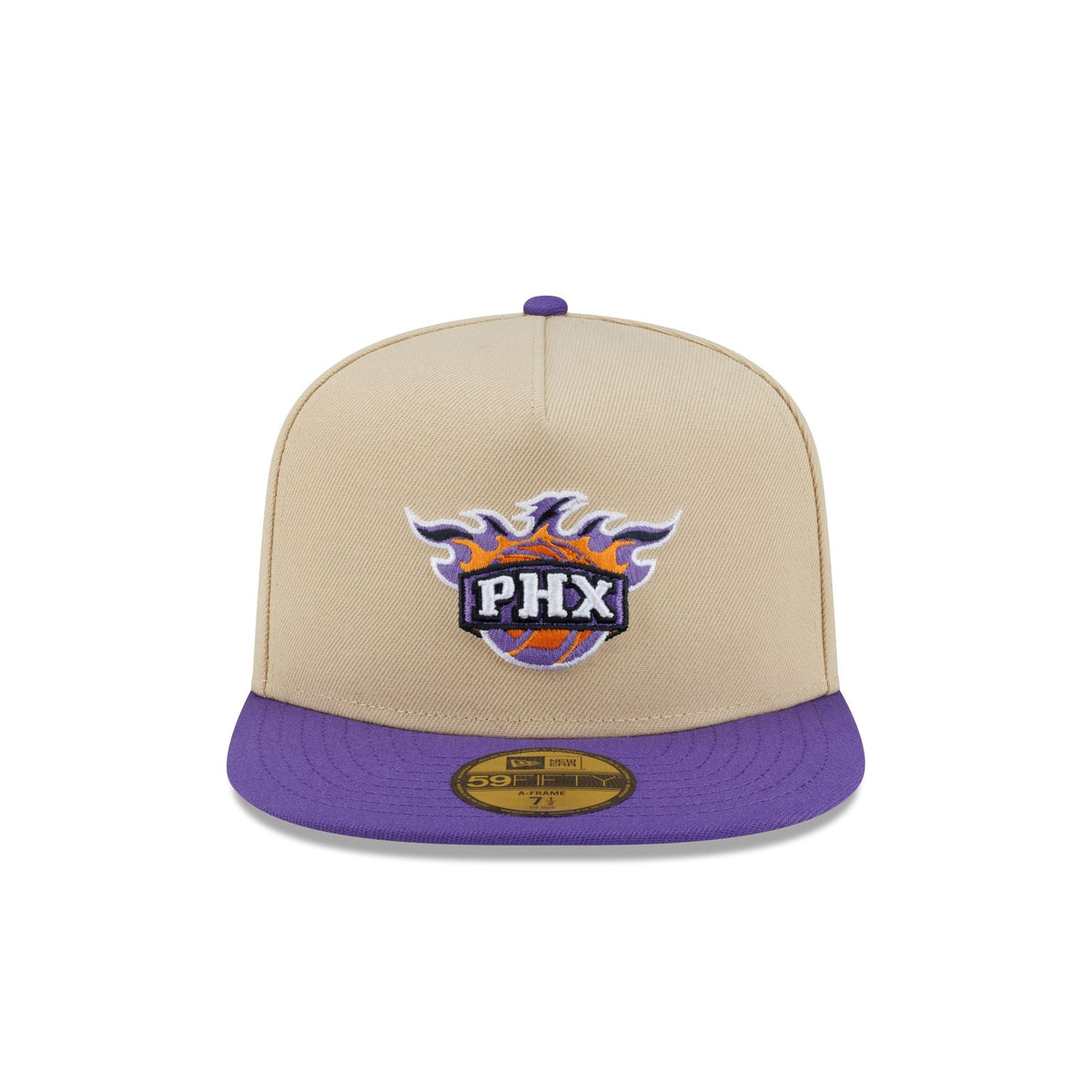 Phoenix Suns Hardwood Classics 2000s Gold 59FIFTY A-Frame Fitted Hat