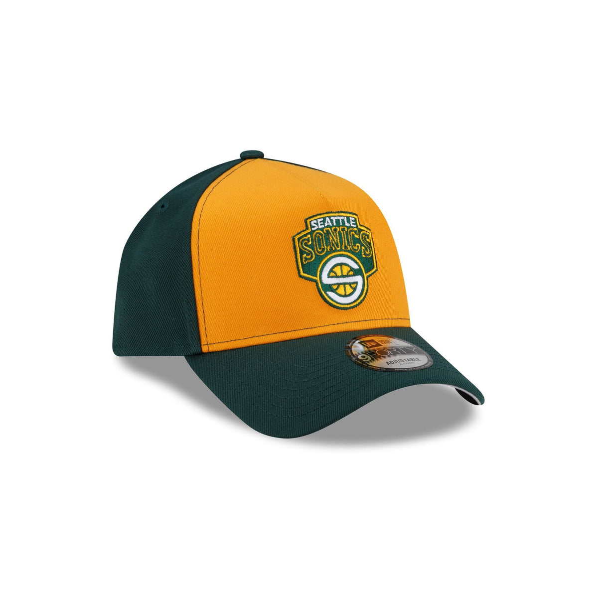 Seattle SuperSonics Hardwood Classics 2000s 9FORTY A-Frame Snapback Hat