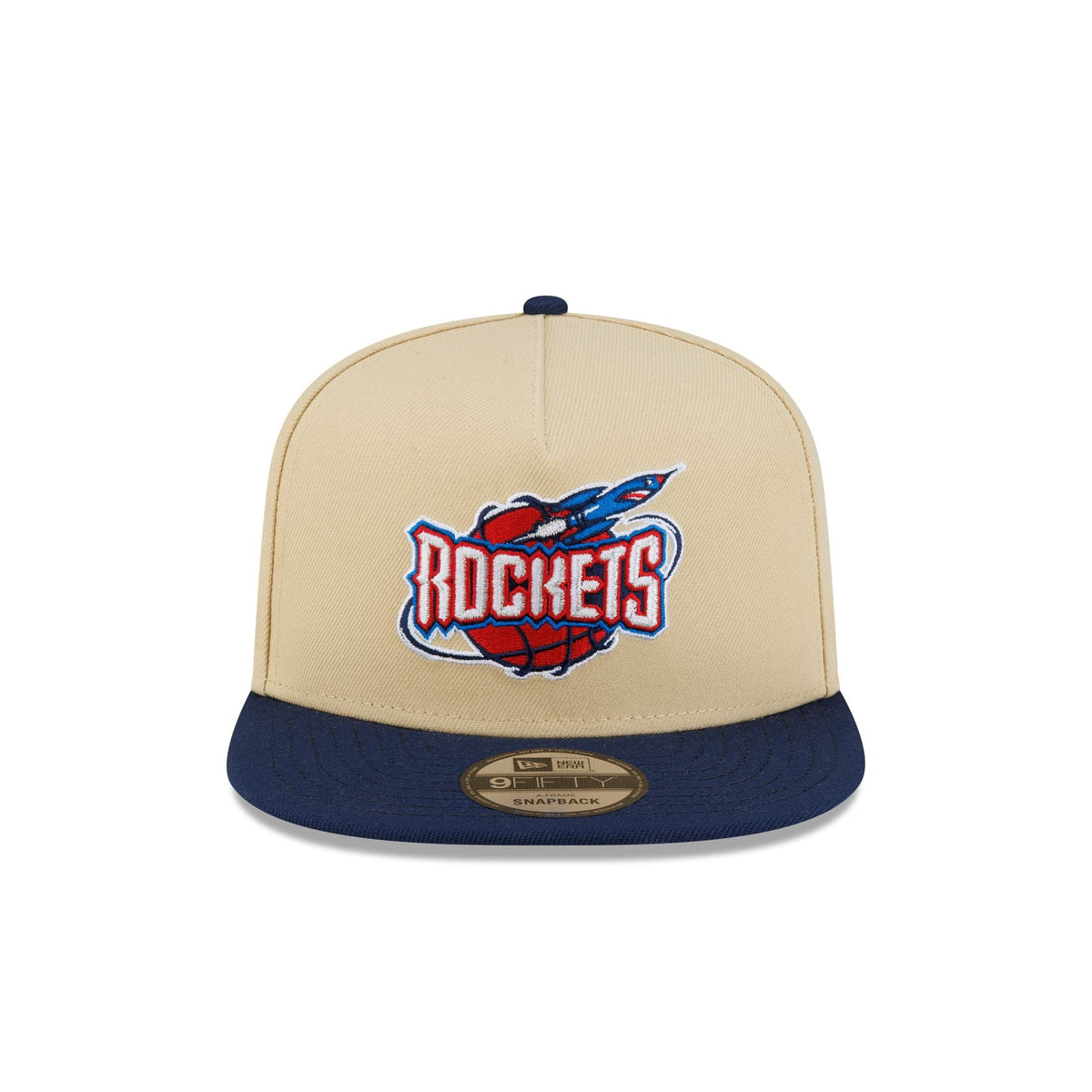 Houston Rockets Hardwood Classics 2000s Gold 9FIFTY A-Frame Snapback Hat
