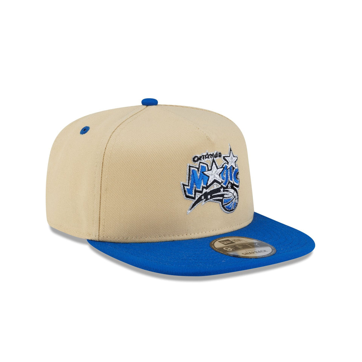 Orlando Magic Hardwood Classics 2000s Gold 9FIFTY A-Frame Snapback Hat