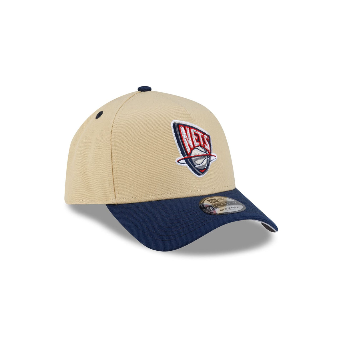 New Jersey Nets Hardwood Classics 2000s Gold 9FORTY A-Frame Snapback Hat