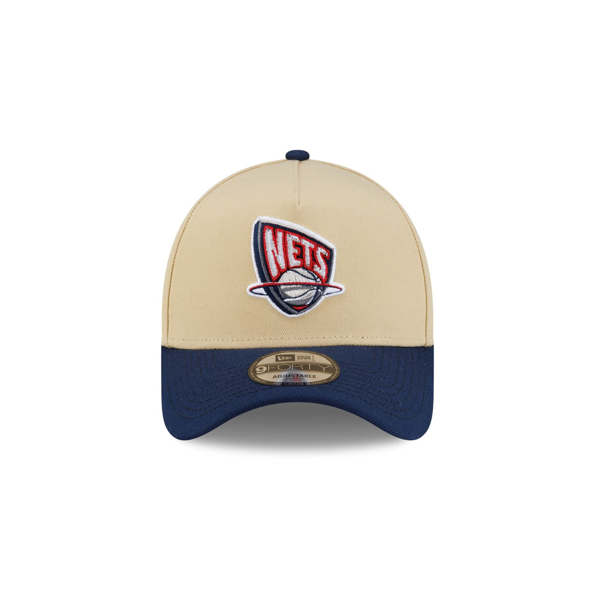 New Jersey Nets Hardwood Classics 2000s Gold 9FORTY A-Frame Snapback Hat