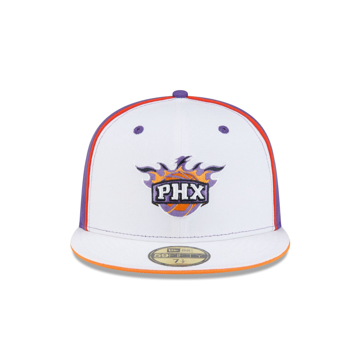 Phoenix Suns Hardwood Classics 2000s Optic White Flip 59FIFTY Fitted Hat
