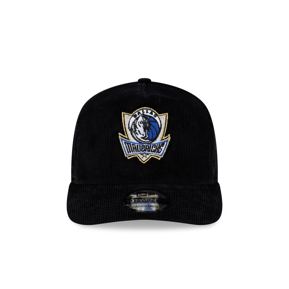 Dallas Mavericks 2011 Finals Black & Gold Corduroy 19TWENTY Adjustable Hat