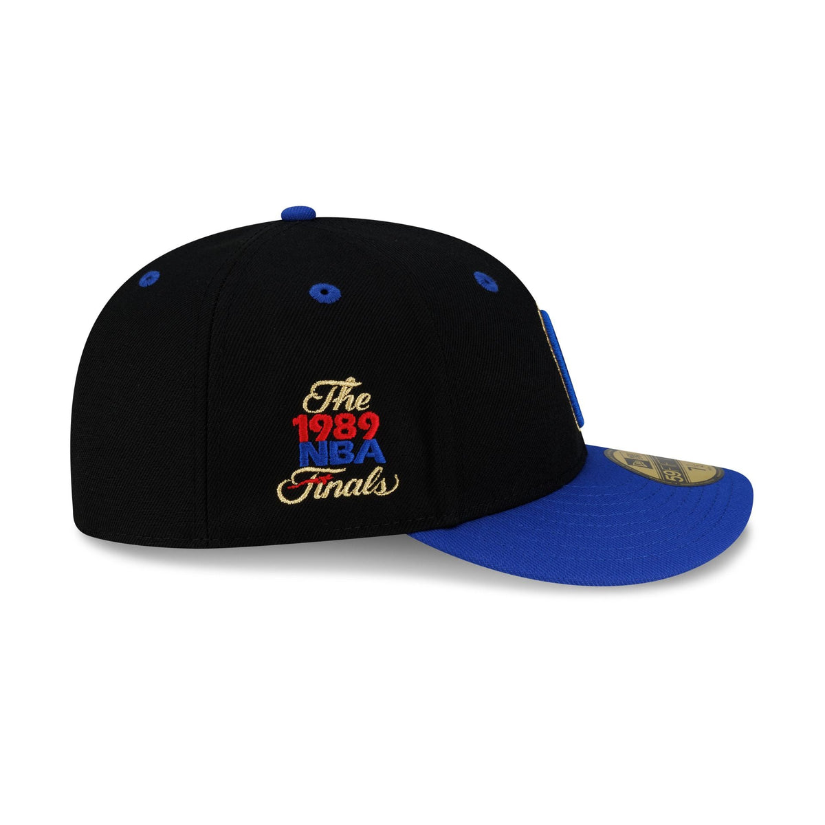 Detroit Pistons 1989 Finals Black & Gold 59FIFTY Fitted Hat