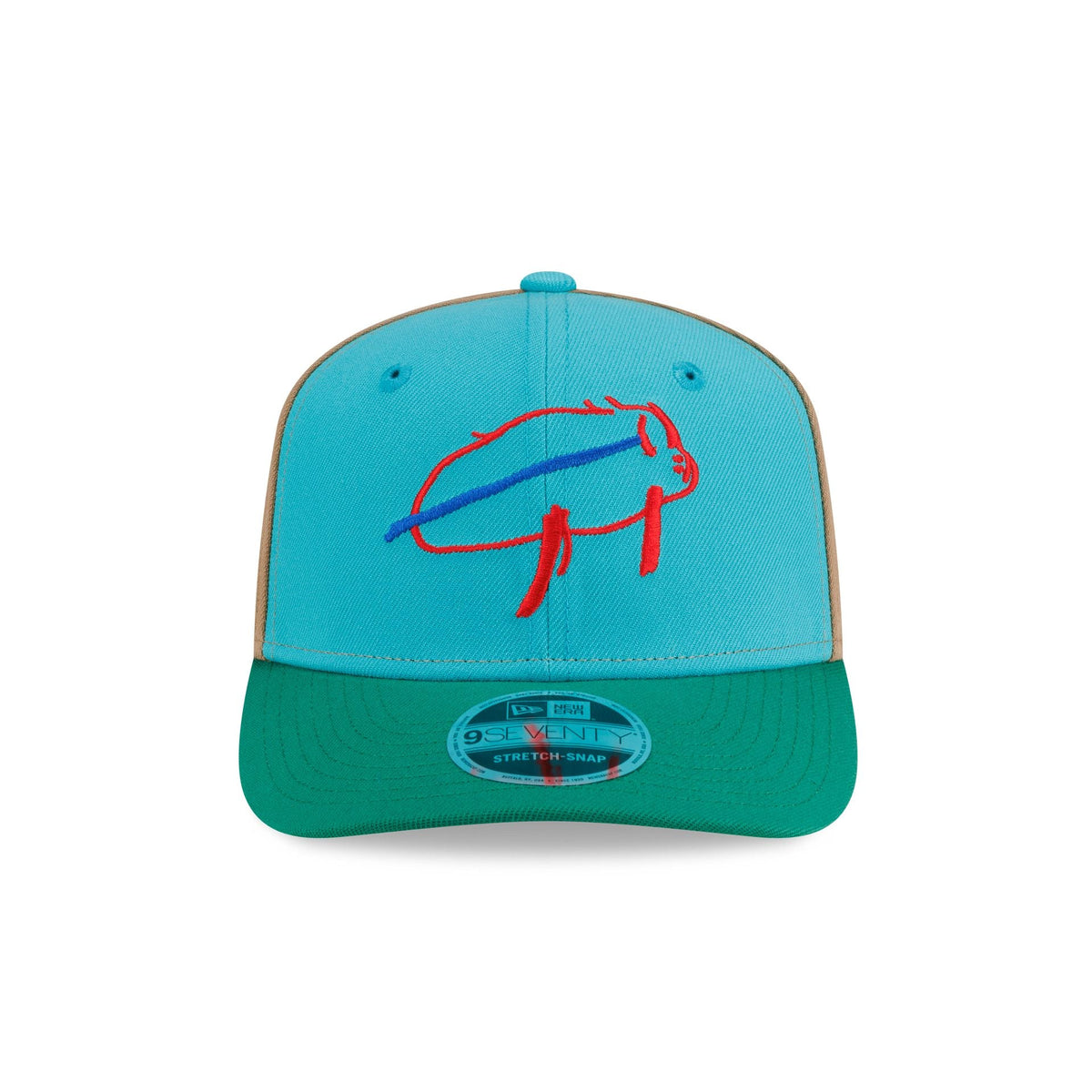 Buffalo Bills Billustration by Killian 9SEVENTY Stretch-Snap Hat