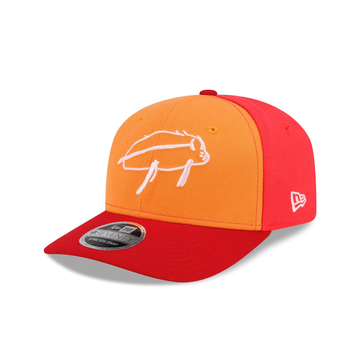 Buffalo Bills Billustration by Isaac 9SEVENTY Stretch-Snap Hat