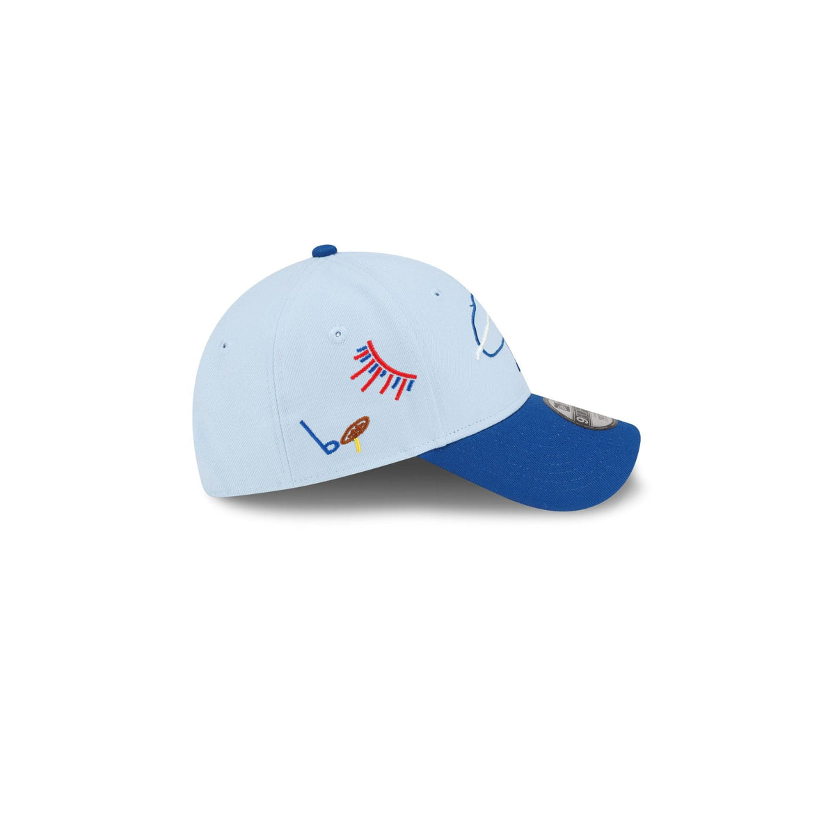 Buffalo Bills Billustration by Grace Kids 9FORTY Snapback Hat