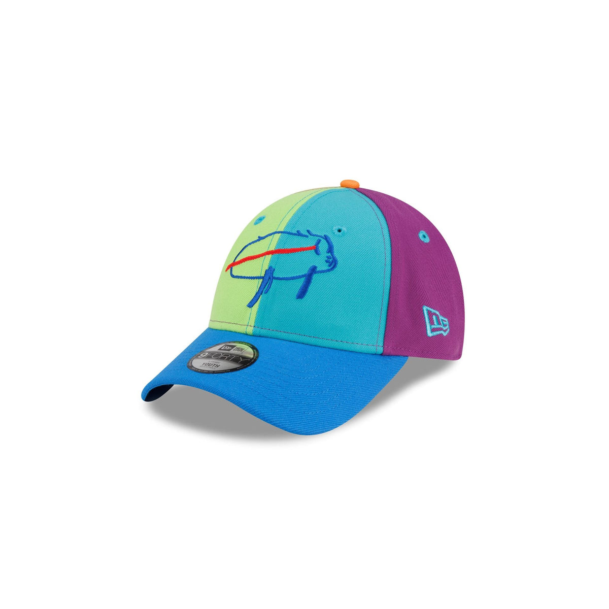 Buffalo Bills Billustration by Jack Kids 9FORTY Snapback Hat