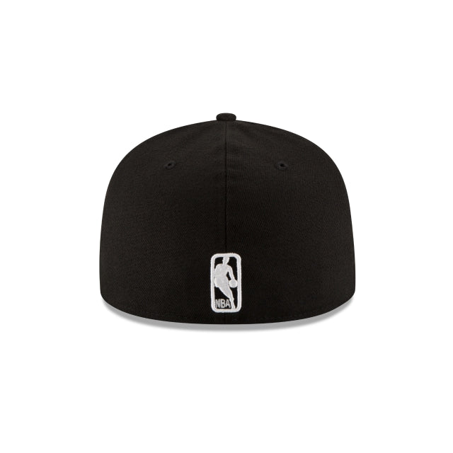 Oklahoma City Thunder Black & White 59FIFTY Fitted Hat