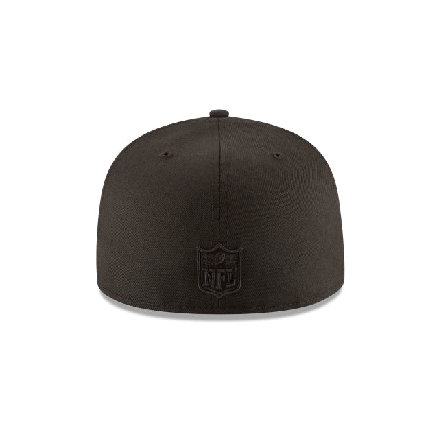 Tennessee Titans Black On Black 59FIFTY Fitted Hat