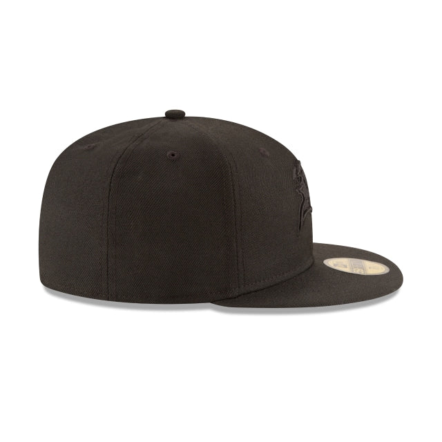 Tampa Bay Buccaneers Black On Black 59FIFTY Fitted Hat