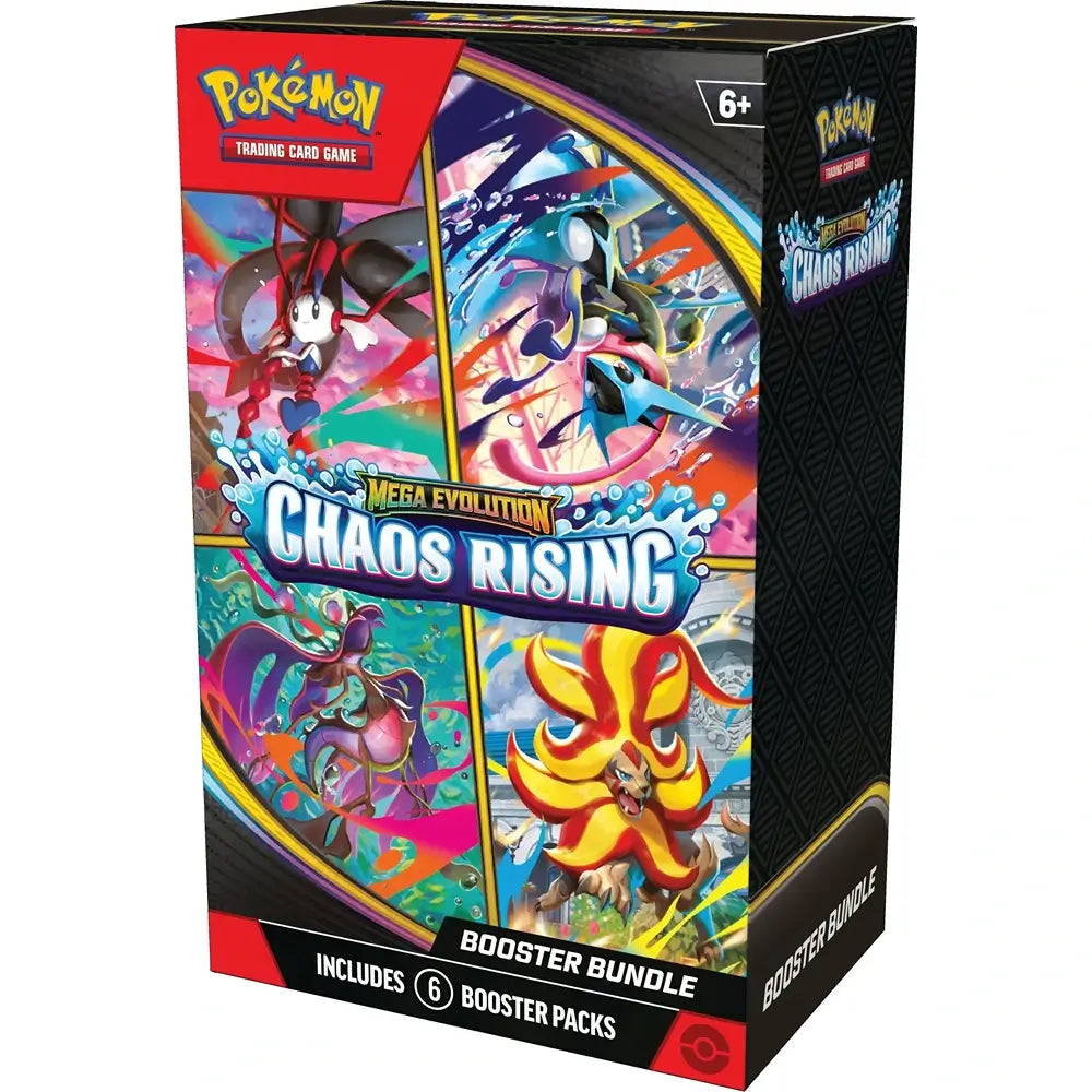 🔥2026 Christmas Gift🎄: Mega Evolution - Chaos Rising Booster Bundle
