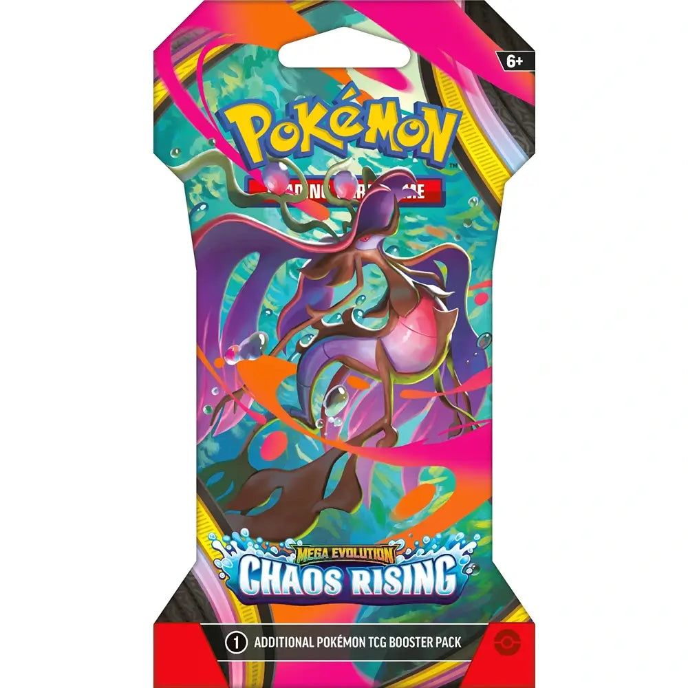 🔥2026 Christmas Gift🎄: Mega Evolution - Chaos Rising Sleeved Booster Pack