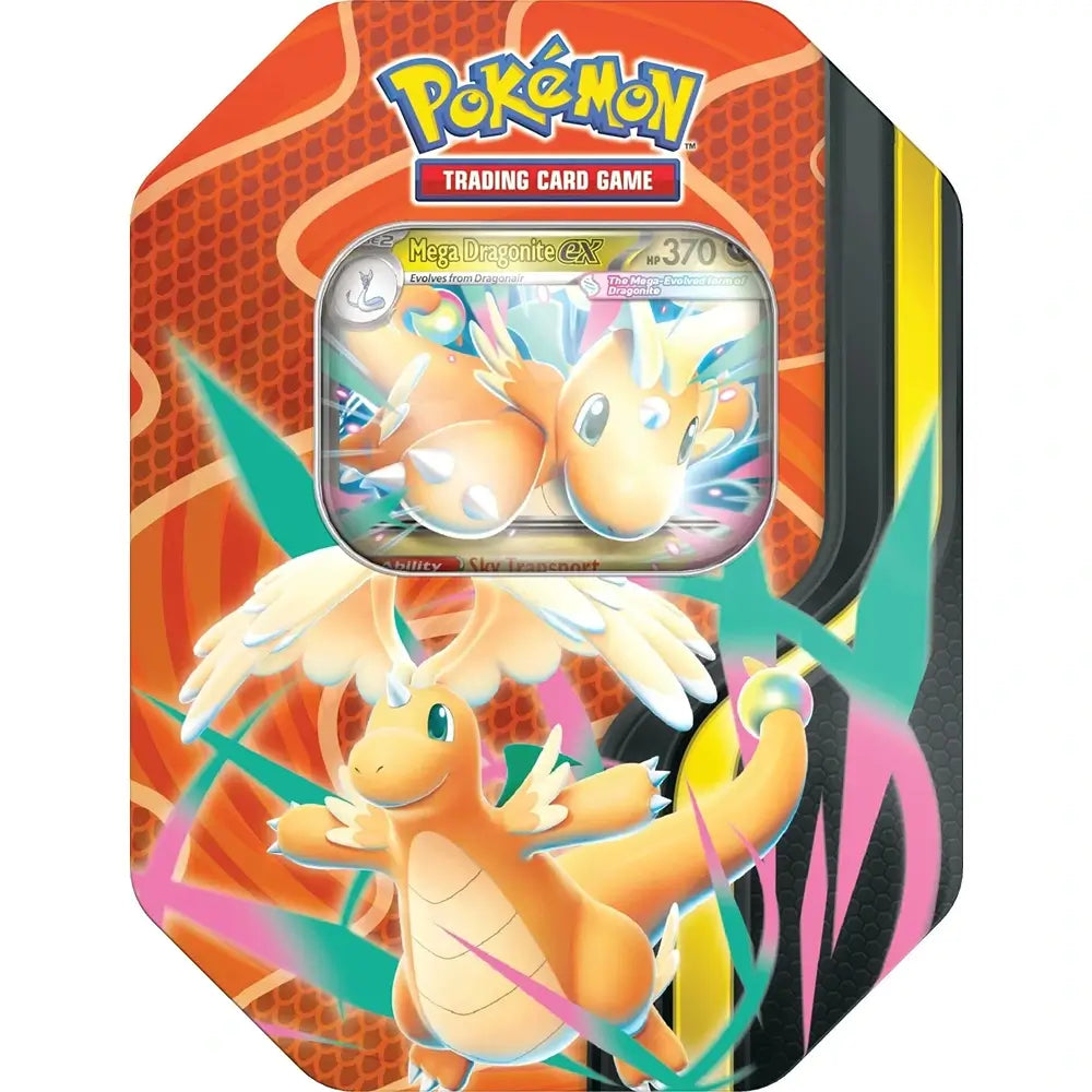 🔥2026 Christmas Gift🎄: Mega Forces Tin (Mega Dragonite ex) (Pre-Order)