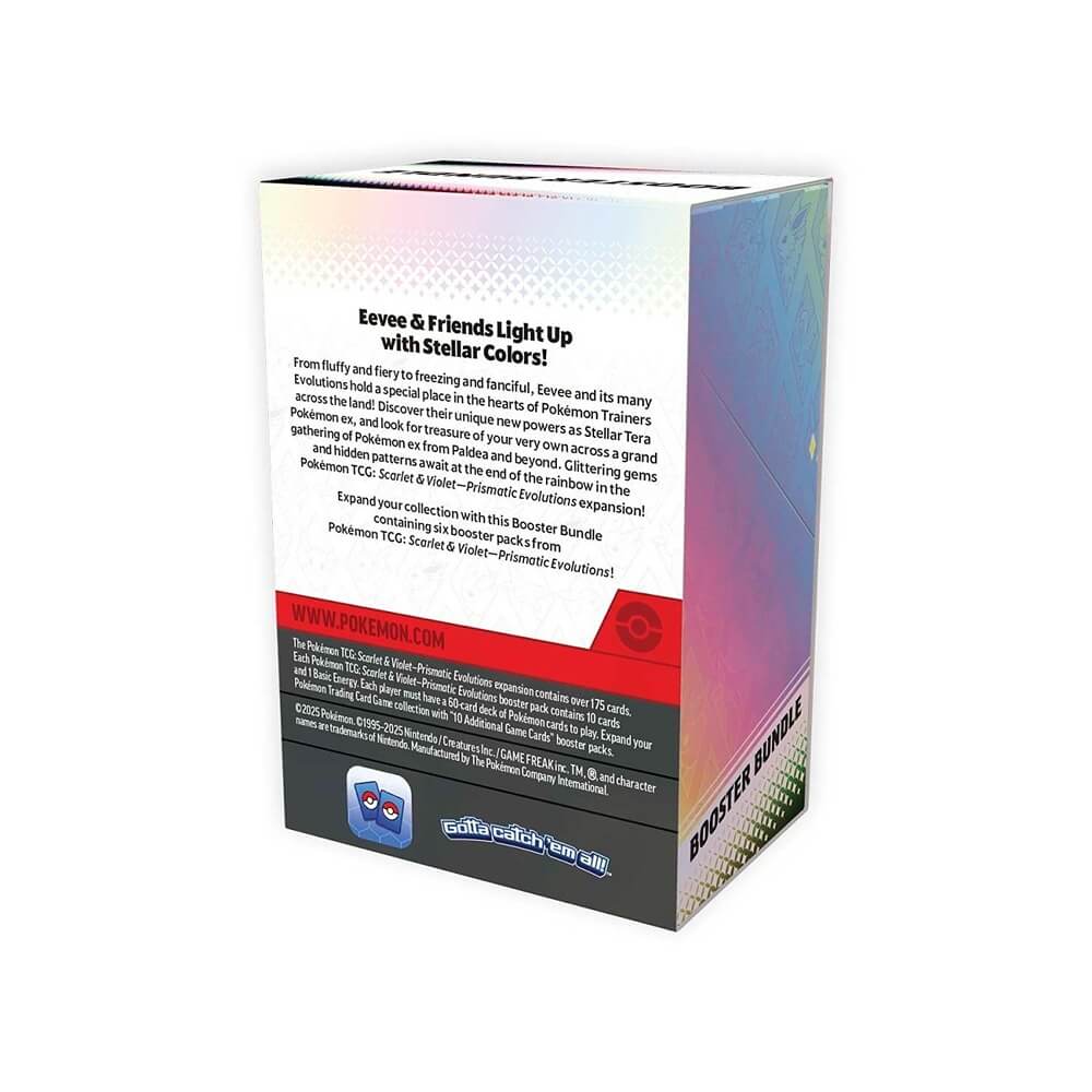 🔥2026 Christmas Gift🎄: Scarlet & Violet - Prismatic Evolutions Booster Bundle (6)