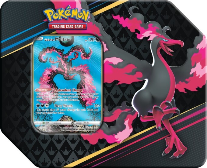 🔥2026 Christmas Gift🎄: Sword & Shield - Crown Zenith - Tin (Galarian Moltres)